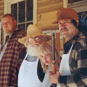 The boys from the general store l to r Fenster Old Man Cadwell Dennis and Tommy