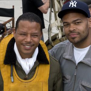 Still of Terrence Howard and Anthony Hemingway in Red Tails 2012