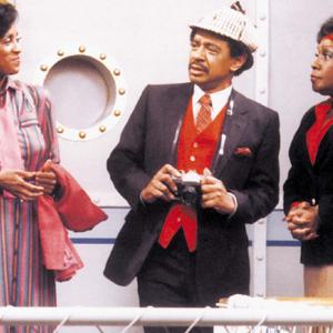 Still of Marla Gibbs Sherman Hemsley and Isabel Sanford in The Jeffersons 1975