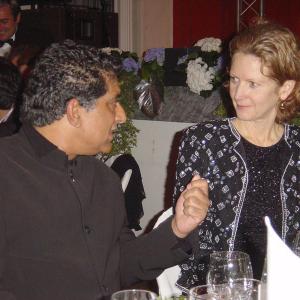 Deepak Chopra and Lynn Hendee, Berlin Film Festival, Cinema for Peace Gala Awards Ceremony