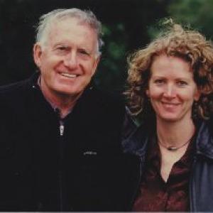 Robert Chartoff and Lynn Hendee on set of In My Country while filming in South Africa