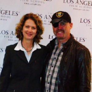 Lynn Hendee & Garrett Warren, Veterans in Film & TV event, Los Angeles Film School