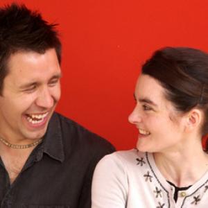 Paddy Considine and Shirley Henderson at event of 24 Hour Party People 2002