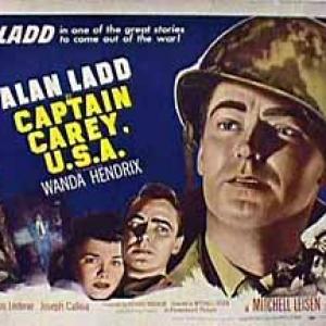 Alan Ladd and Wanda Hendrix in Captain Carey USA 1950