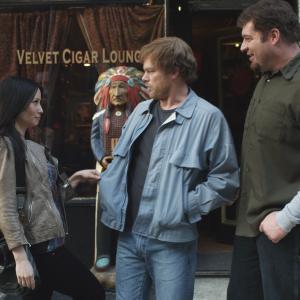 Still of Lucy Liu, Michael C. Hall and Brad William Henke in The Trouble with Bliss (2011)