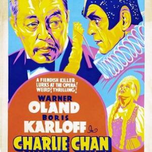Boris Karloff Charlotte Henry and Warner Oland in Charlie Chan at the Opera 1936