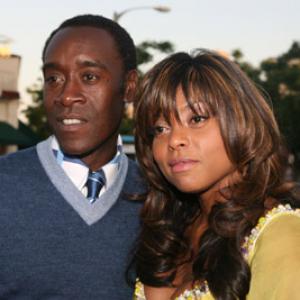 Don Cheadle and Taraji P Henson at event of Talk to Me 2007