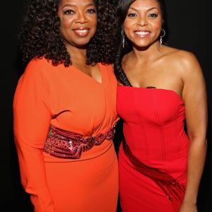 Oprah Winfrey and Taraji P. Henson
