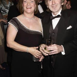 James Herbert and wife attend the British Book Awards held at the Grosvenor House Hotel on February 24, 2003 in London.