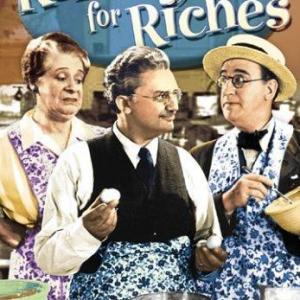 Walter Catlett Maude Eburne and Jean Hersholt in Remedy for Riches 1940