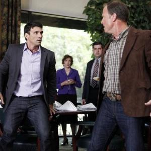 Still of Frank Grillo and Louis Herthum in The Gates 2010