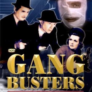 Robert Armstrong Irene Hervey and Kent Taylor in Gang Busters 1942
