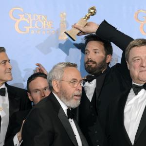George Clooney Ben Affleck John Goodman Grant Heslov and Tony Mendez