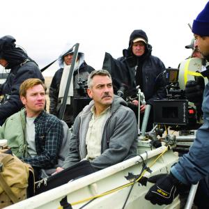 Still of George Clooney, Ewan McGregor and Grant Heslov in The Men Who Stare at Goats (2009)