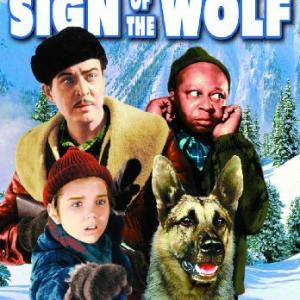 Darryl Hickman Mantan Moreland Michael Whalen and Smokey the Dog in Sign of the Wolf 1941