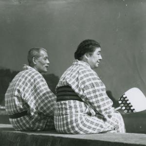 Still of Chieko Higashiyama and Chish Ry in Tocirckyocirc monogatari 1953