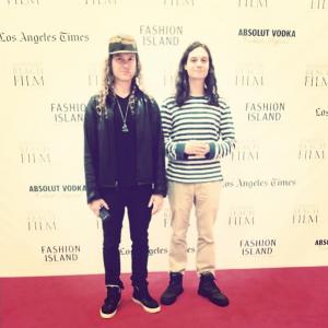 Producer Ethan Higbee and Sebastian Demian attend Premiere of The Motivation at the Newport Beach Film Festival May 1st 2013