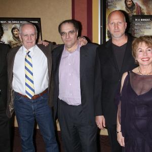 Producer Steve Schwartz writer Cormac McCarthy producer Bob Weinstein director John Hillcoat and producer Paula Mae Schwartz attend the premiere of The Road at Clearview Chelsea Cinemas on November 16 2009 in New York City