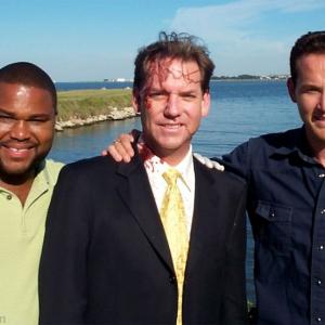 Anthony Anderson Tom Hillmann and Cole Hauser in KVille