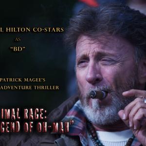 Marshal Hilton CoStars as BD in Patrick Magees Action Adventure Thriller Feature Film Primal Rage The Legend of OhMah