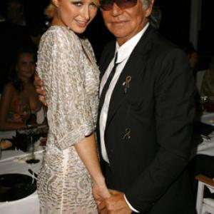 Paris Hilton and Roberto Cavalli