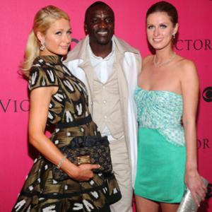 Nicky Hilton Paris Hilton and Akon
