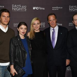 Grainger Hines, Juliet Rylance, Eve Hewson, Jeremy Bobb and Tom Lipinski at event of Days and Nights (2014)