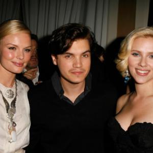 Kate Bosworth, Emile Hirsch and Scarlett Johansson