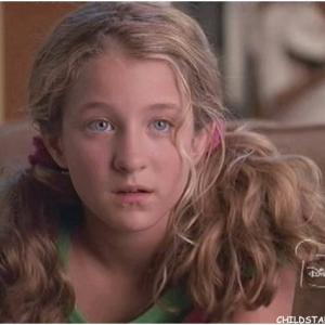 Hallee Hirsh as Allie Thompson, star of Disney Channel's The Ultimate Christmas Present (2002). Won Best Actress Young Artist Award