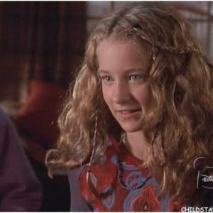 Hallee Hirsh as Allie Thompson in Disney Channel Original Movie The Ultimate Christmas Present (2002) in which she won Best Actress in Leading Role In Made for TV Movie Young Artist Award
