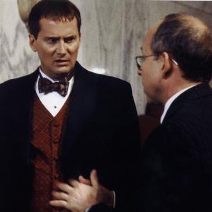 Michael Hitchcock and Bob Balaban in the Christopher Guest comedy A Mighty Wind