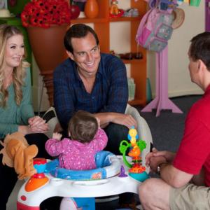 Still of Christina Applegate, Will Arnett and Michael Hitchcock in Up All Night (2011)