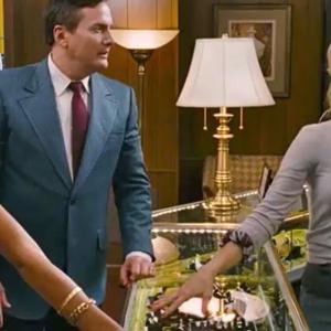 Kali Hawk as Kahula Michael Hitchcock as Don Choladecki and Kristen Wiig as Annie in Bridesmaids