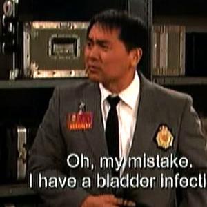 Keisuke Hoashi in iCarly the Movie iGo to Japan as the Chief of Security With A Bladder Infection