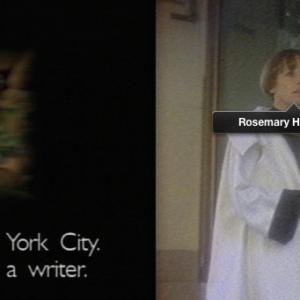 Still of Rosemary Hochschild in the film Sadness At Leaving