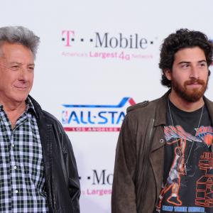 Dustin Hoffman and Jake Hoffman