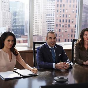 Still of Rick Hoffman and Meghan Markle in Suits (2011)