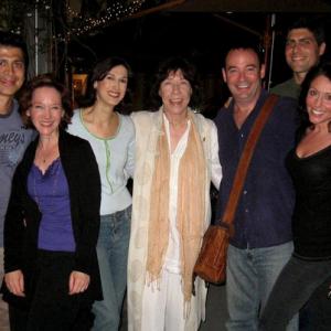 With Lily Tomlin at 