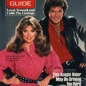Rebecca Holden & David Hasselhoff TV Guide Cover