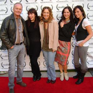 Malibu Film Festival premiere of Stars and Suns Cast members Kestrin Pantera Gwen Holloway Dir Sarah Soquel Morhaimand Najarra Townsend joined by Creed Bratton