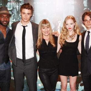 London UK premier of Red Riding Hood with cast and director Catherine Hardwicke