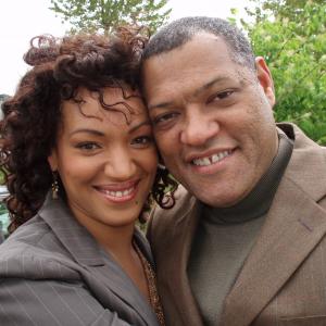 Karen Holness plays wife of Laurence Fishbourne in feature Film Tortured