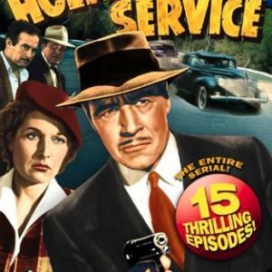 Evelyn Brent, George Chesebro and Jack Holt in Holt of the Secret Service (1941)