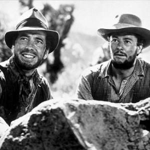 The Treasure of the Sierra Madre Humphrey Bogart and Tim Holt 1948 Warner Bros