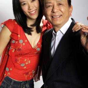 April Hong and her Dad, James.