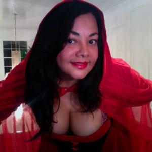 Andree being Little Red Riding Hood