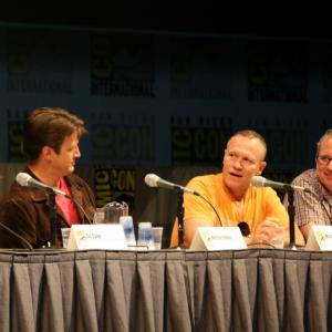 Liv Tyler, Nathan Fillion, Ted Hope and Michael Rooker