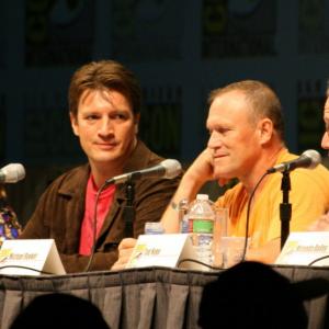 Liv Tyler Nathan Fillion Ted Hope and Michael Rooker