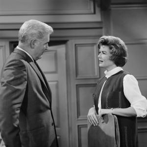 Still of Barbara Hale and William Hopper in Perry Mason 1957