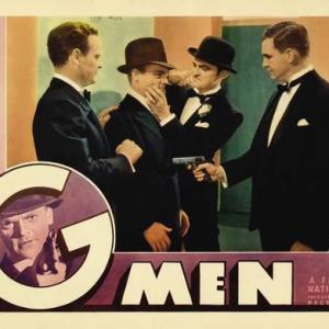 James Cagney, Russell Hopton and Barton MacLane in 'G' Men (1935)